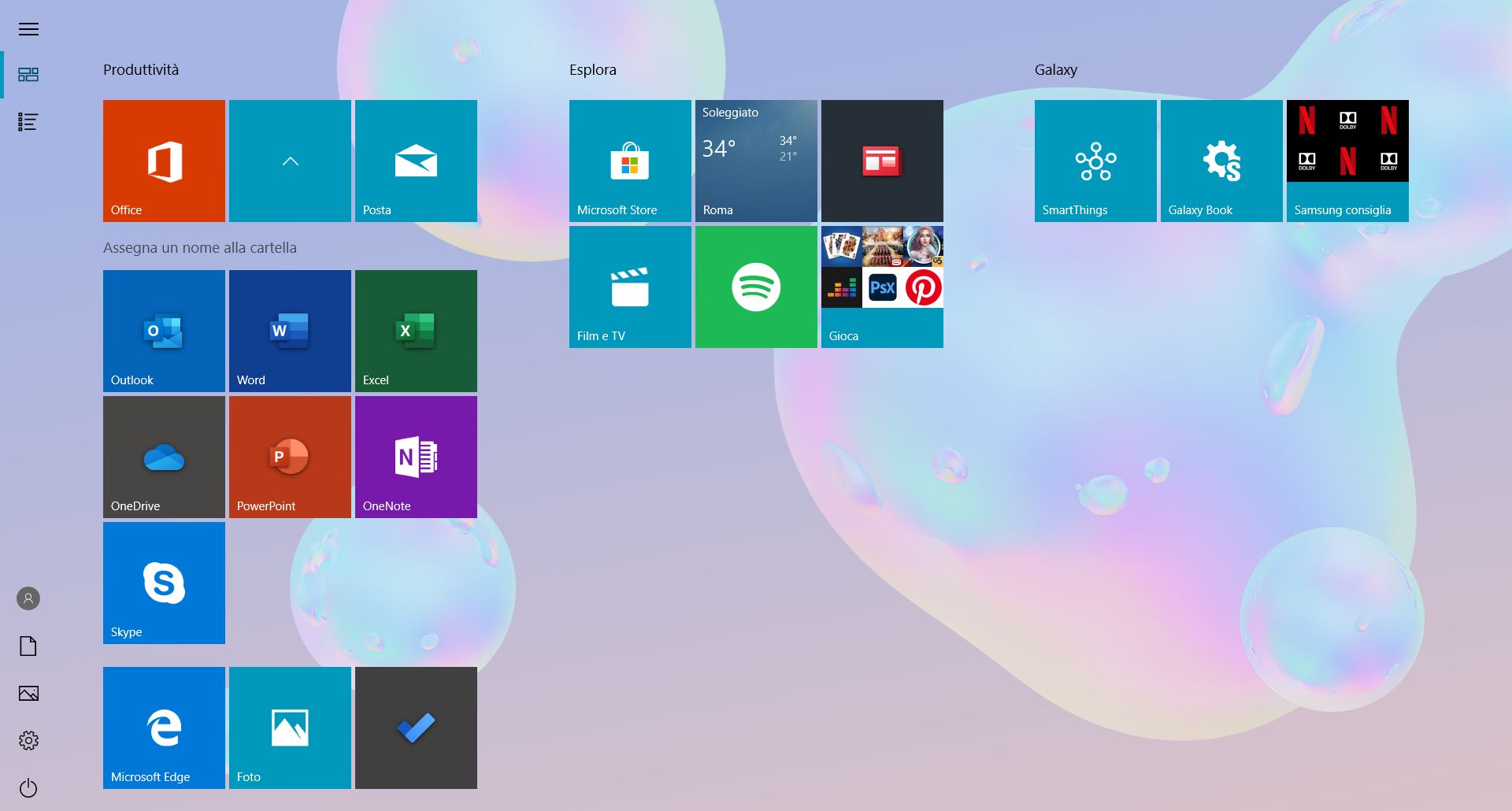Galaxy Books S Modalità Tablet 01