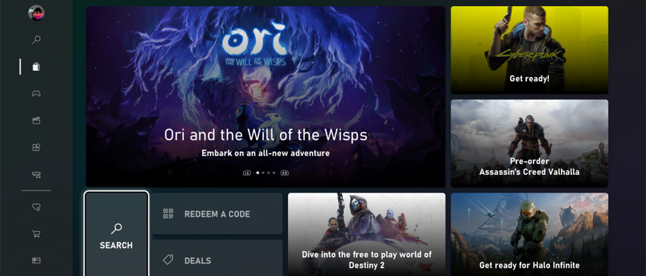 Microsoft Store, rinnovo su Xbox: sarà più veloce