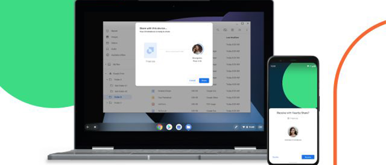 Google Nearby Share, arriva l'AirDrop per Android