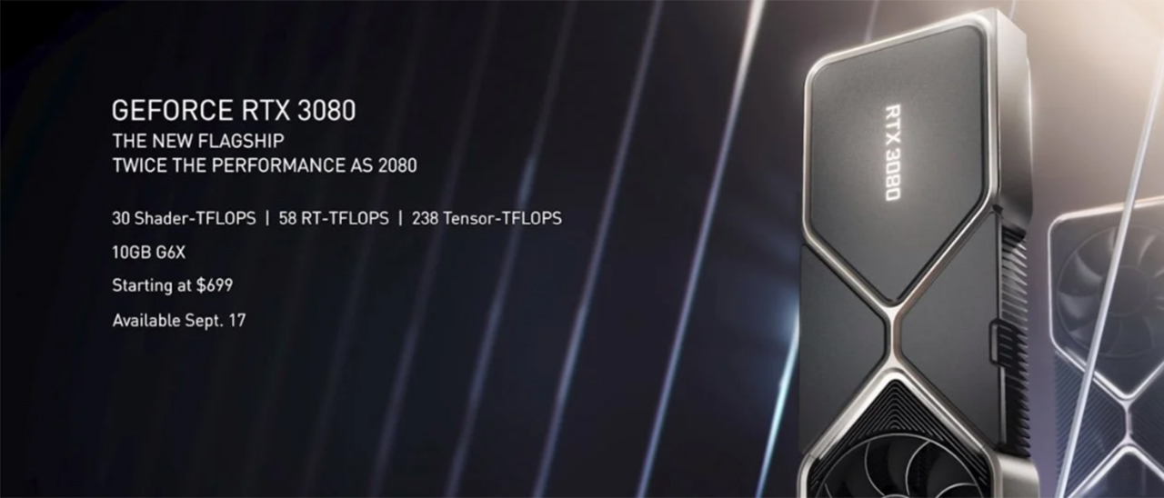 Nvidia RTX 3070, 3080 e 3090 ufficiali: prezzi e uscita