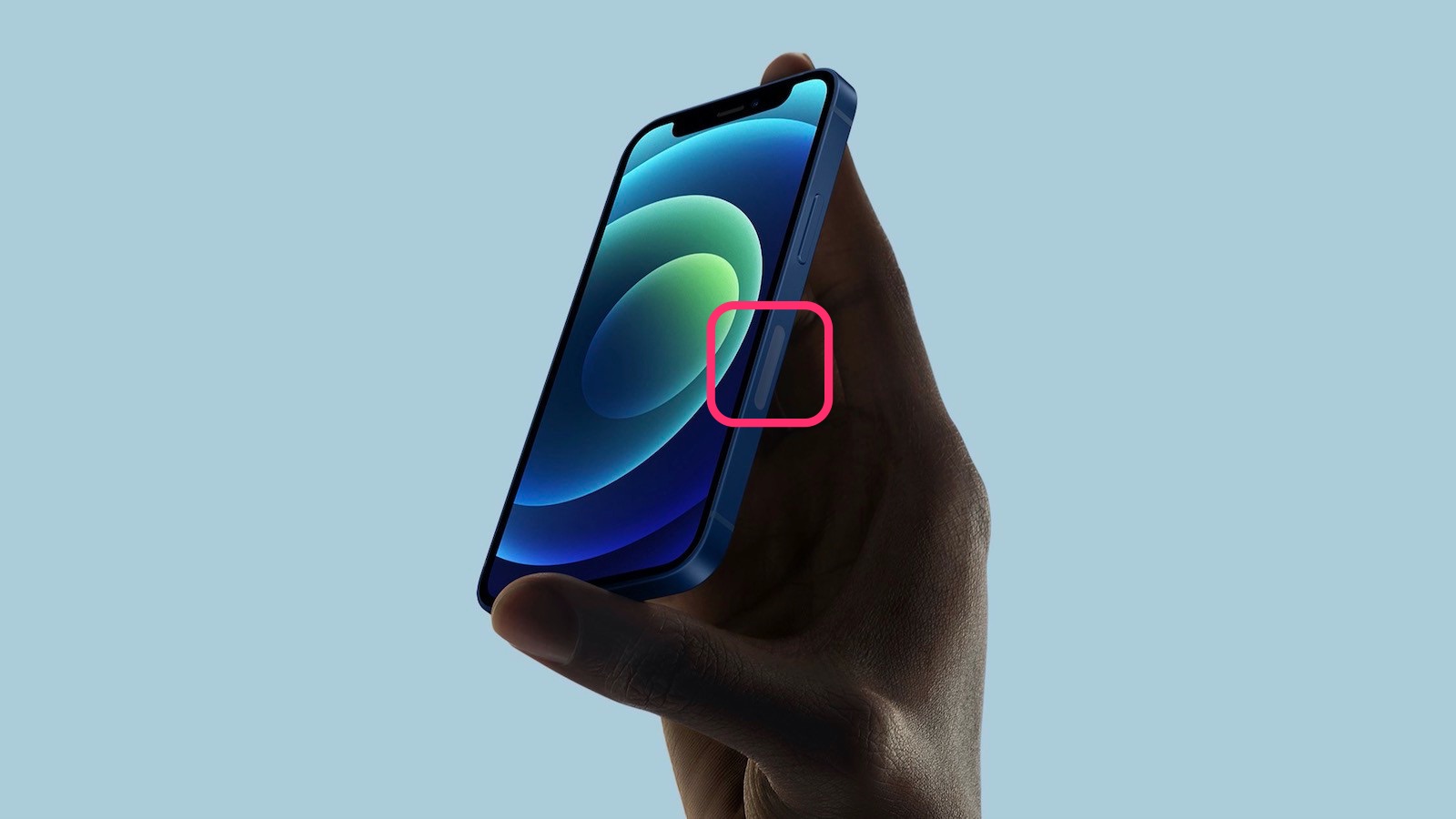 Slot per antenna mmwave 5G su iPhone 12 statunitense.