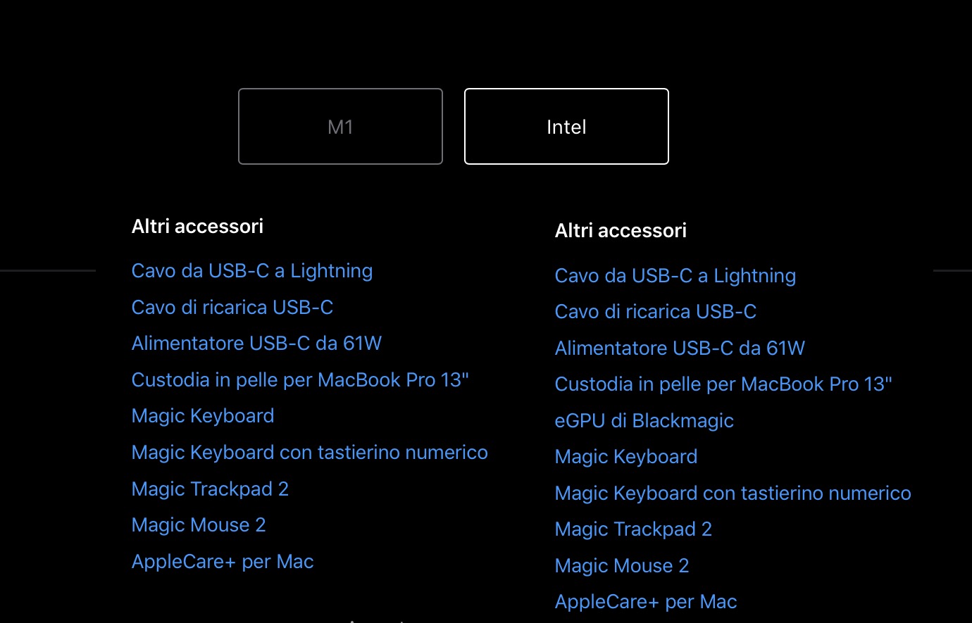 Accessori Aggiuntivi Mac M1 - Blackmagic eGPU