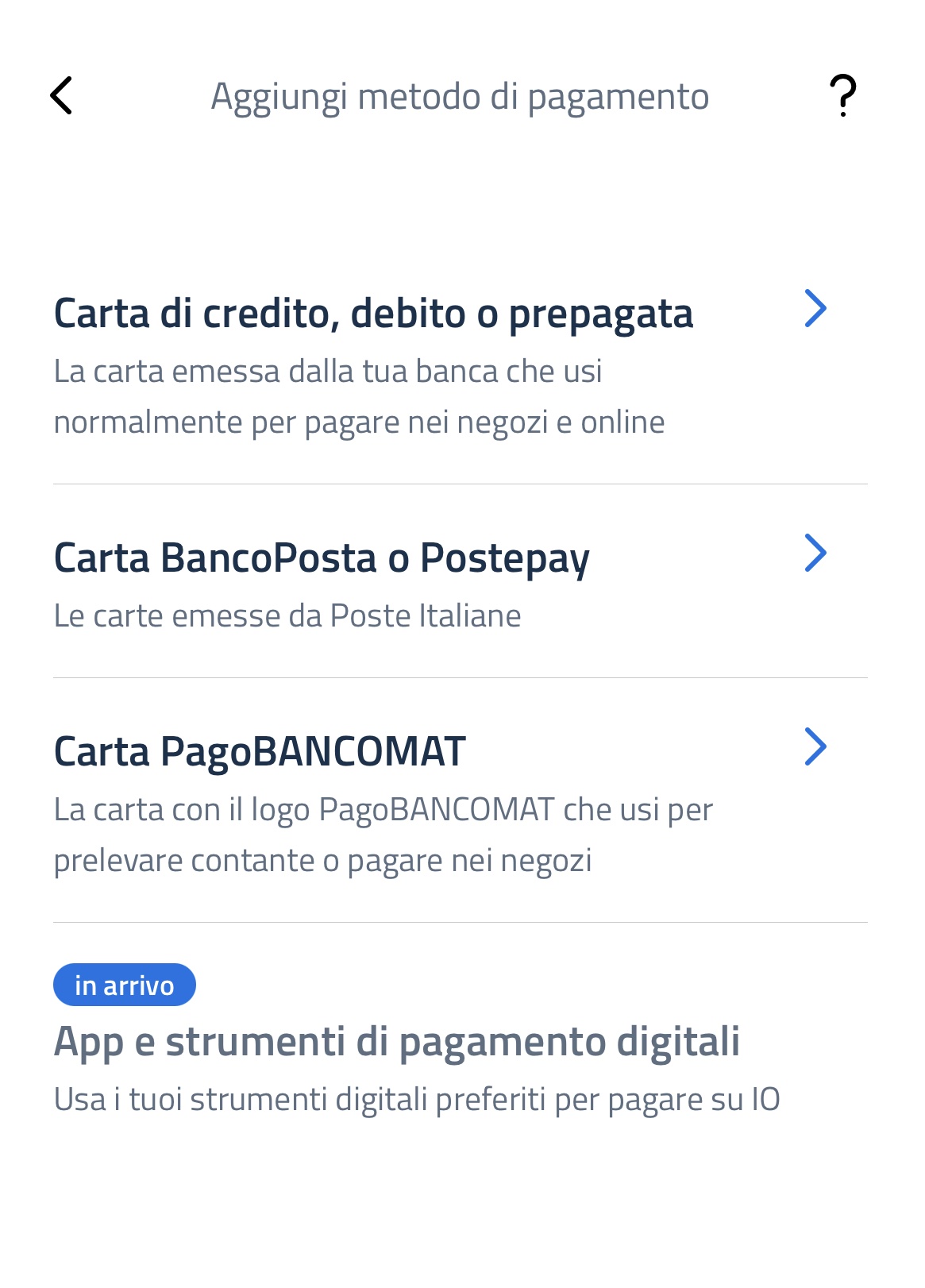 app IO cashback aggiungere carta