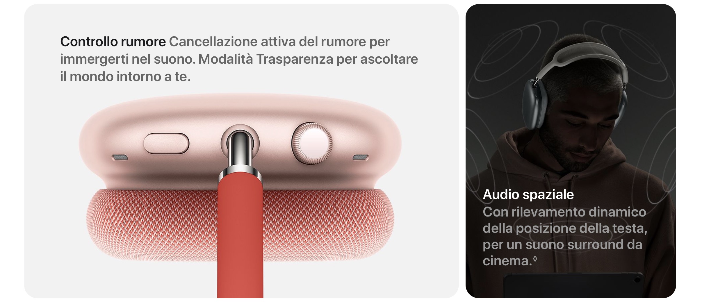 Audio Spaziale AirPods Max
