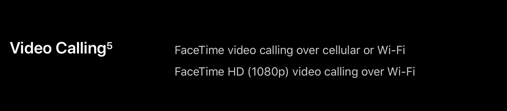 FaceTime 1080p - iOS 14.2