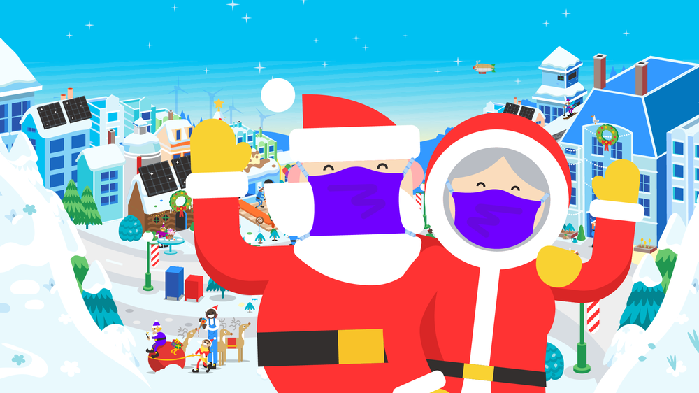 Google: Santa Tracker, i doni e il distanziamento sociale