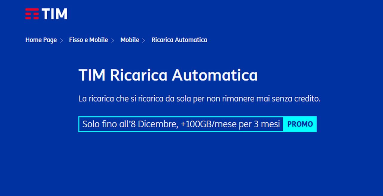 Tim: 100 GB gratis per tre mesi, come ottenerli