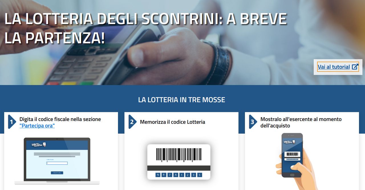 Lotteria degli scontrini: dopo il rinvio, ecco le nuove regole