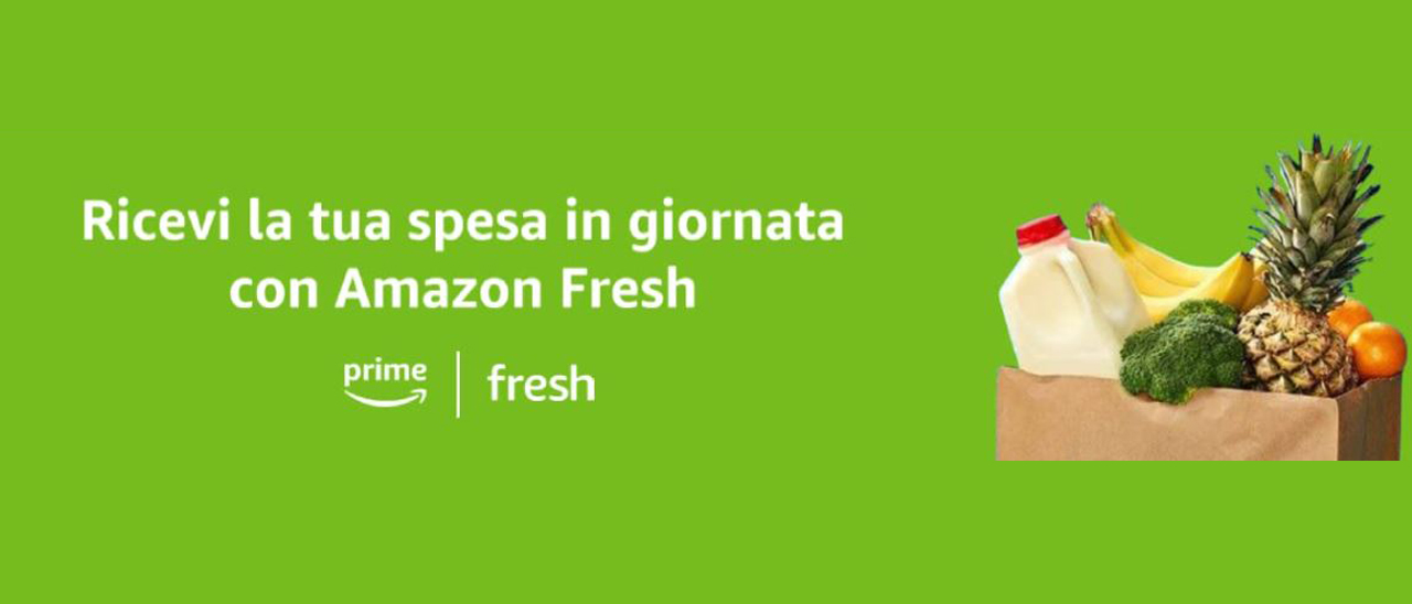 Amazon Fresh arriva anche a Roma