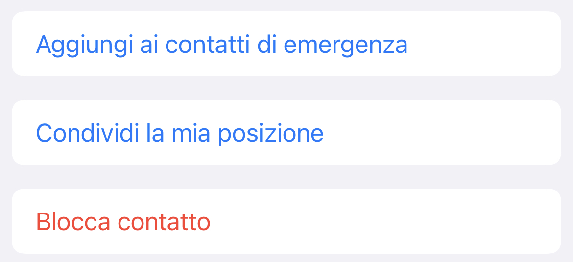 Bloccare Contatto iPhone