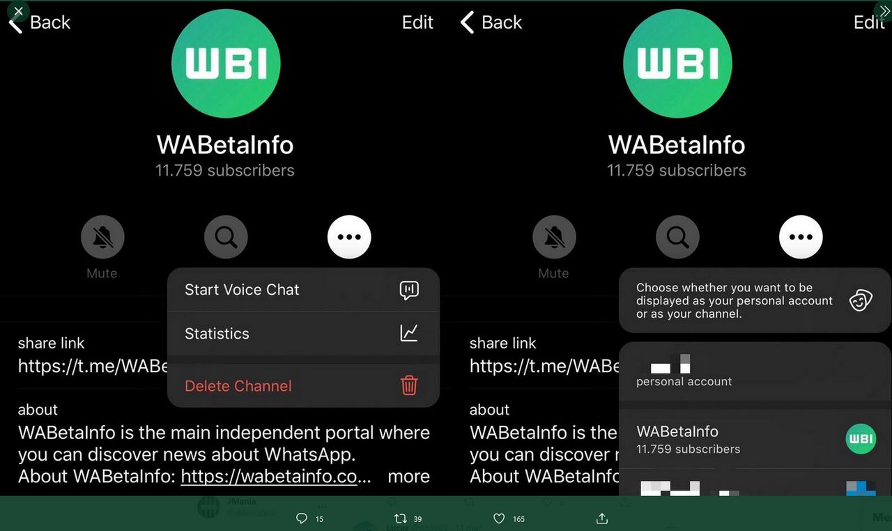Telegram: chat vocali illimitate nei canali