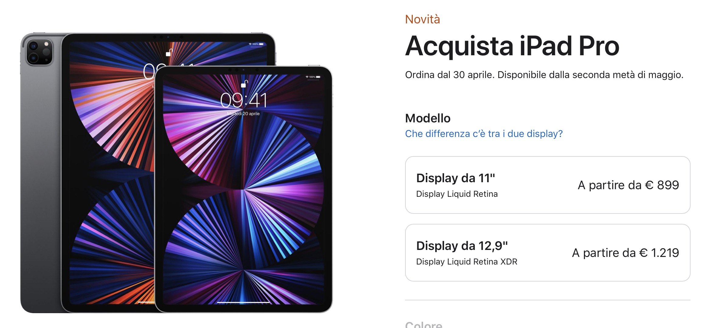 iPad Pro - Prezzi