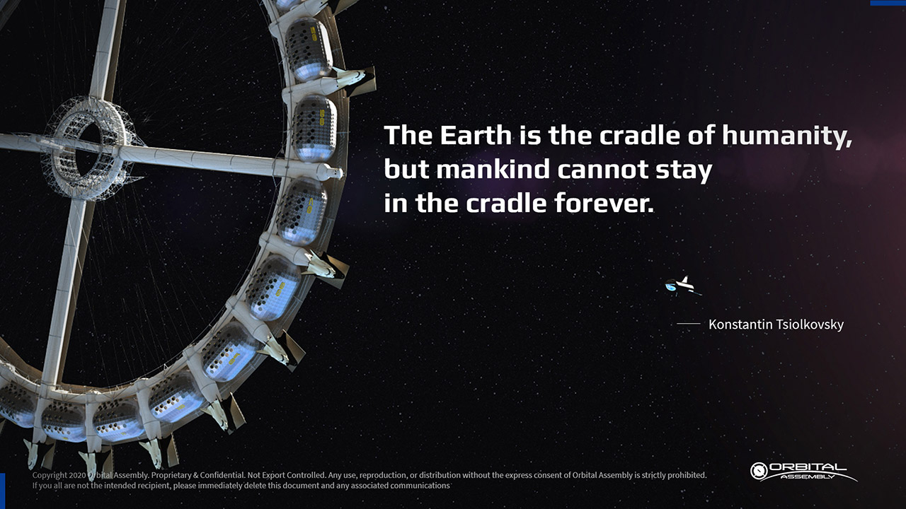 Da oggi si può prenotare una camera nel primo hotel spaziale