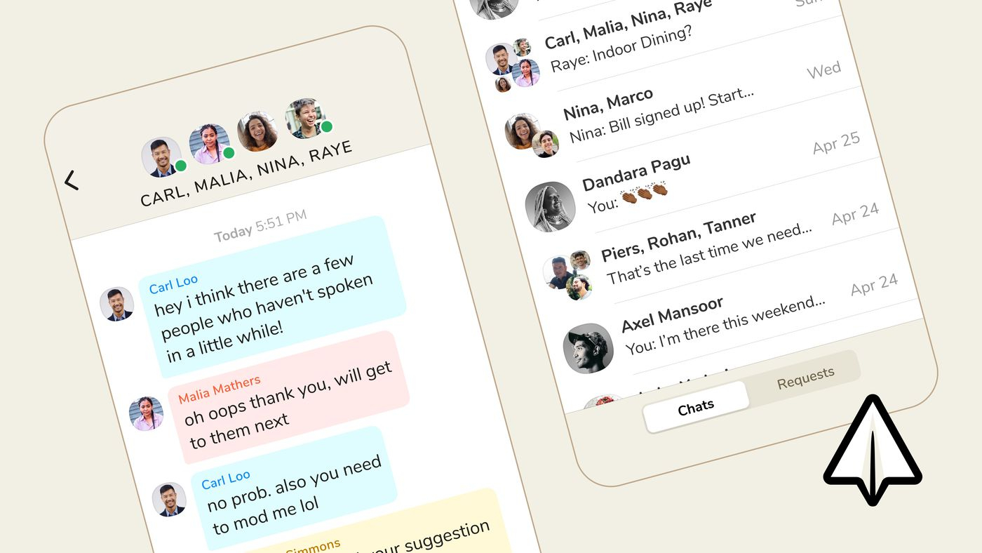 Clubhouse lancia le chat testuali con Backchannel