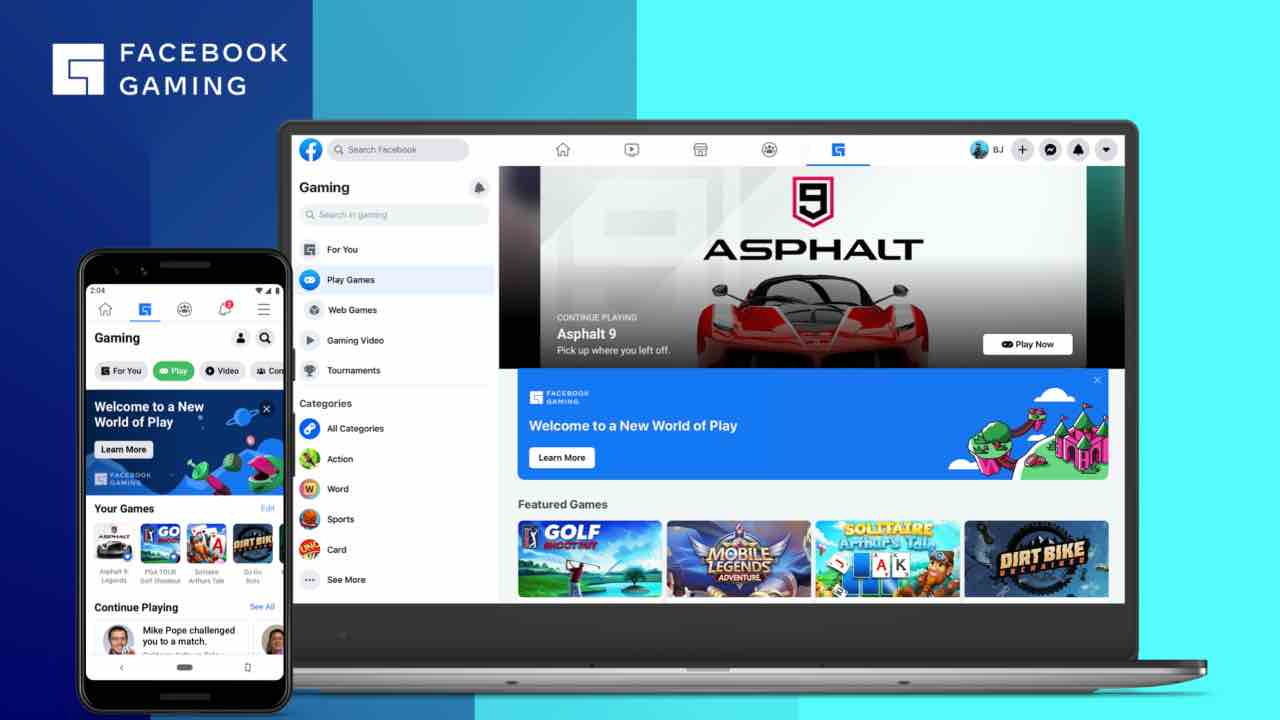 Facebook Gaming arriva sui dispositivi Apple con una web app
