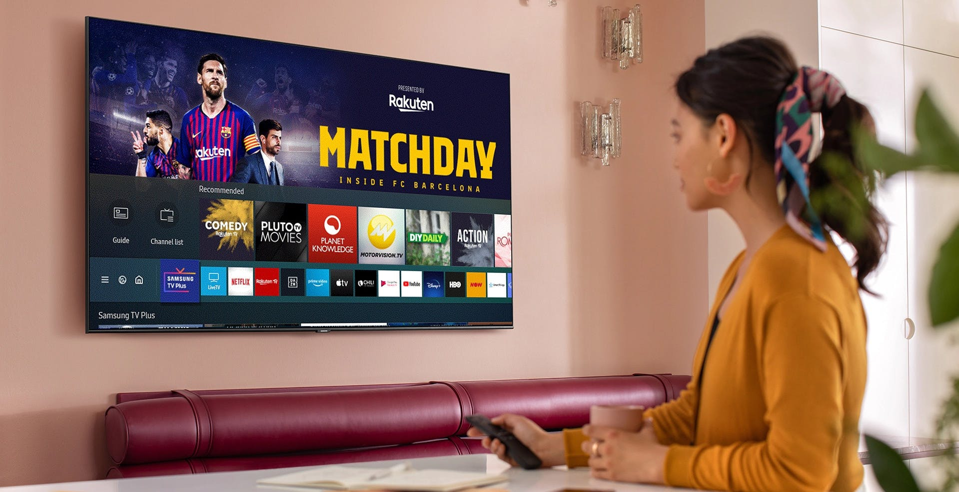 Samsung TV Plus lancia sette nuovi canali gratuiti in Italia