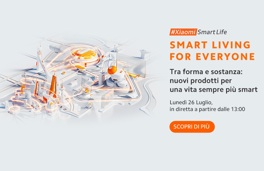 Xiaomi presenta in Italia cinque nuovi prodotti smart