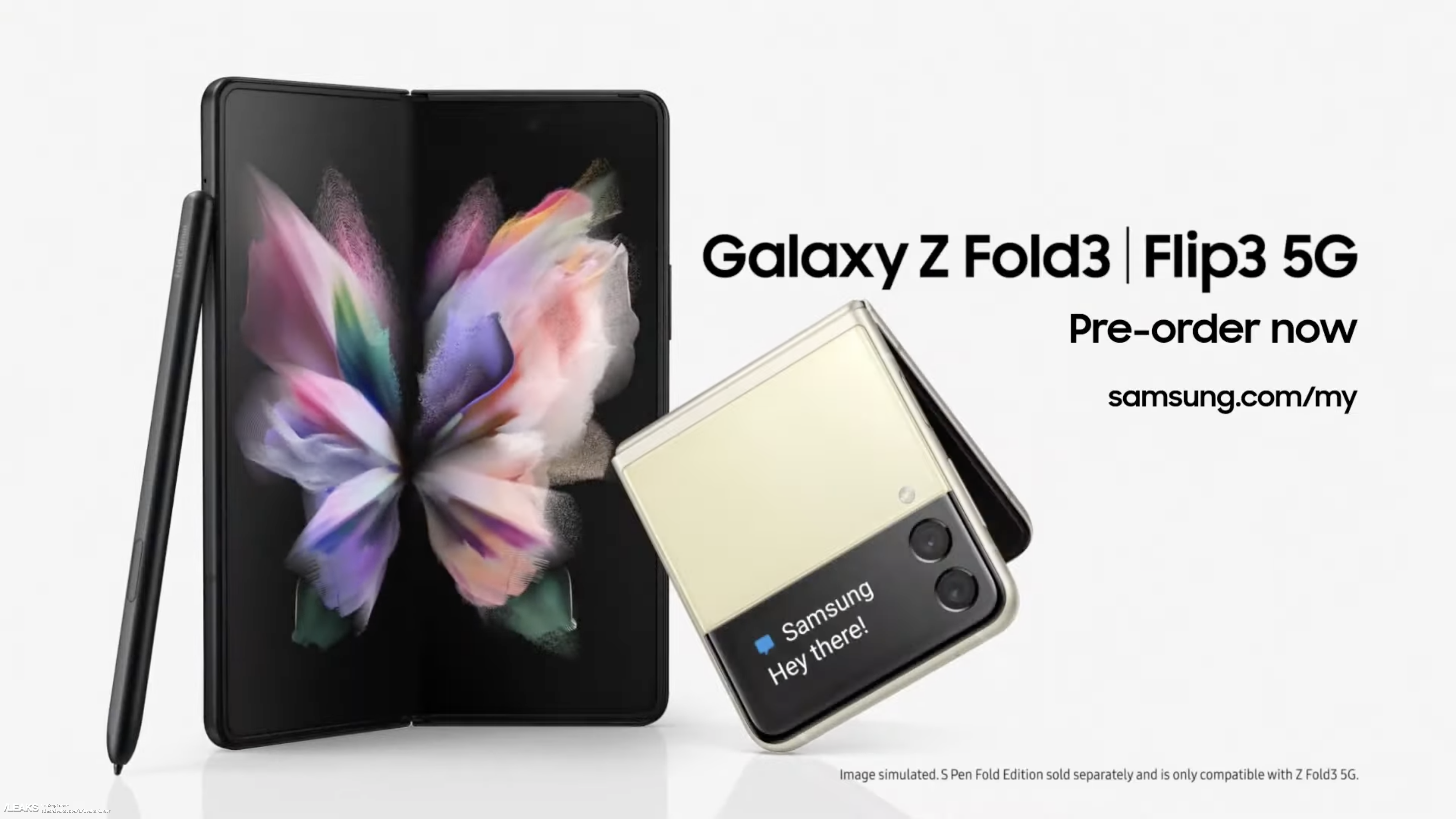 Samsung, ufficiali Galaxy Z Fold3 e Galaxy Z Flip3: info e prezzi