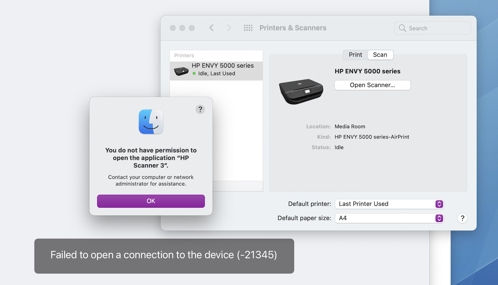 macOS, ecco cosa fare se lo scanner non funziona