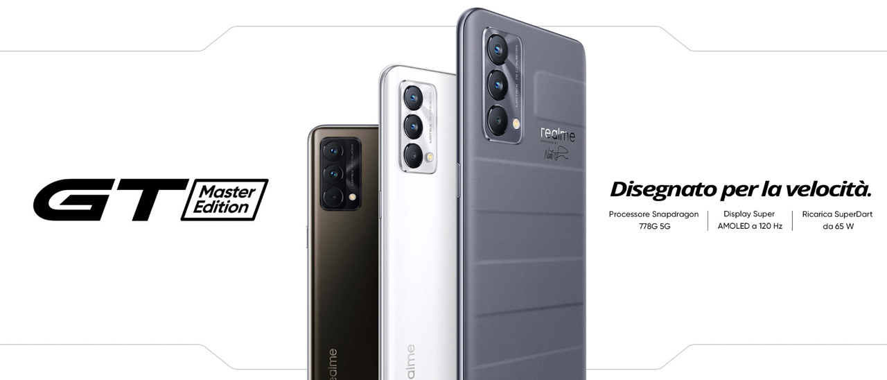 realme GT Master Edition sbarca in Italia con 50 euro di sconto!