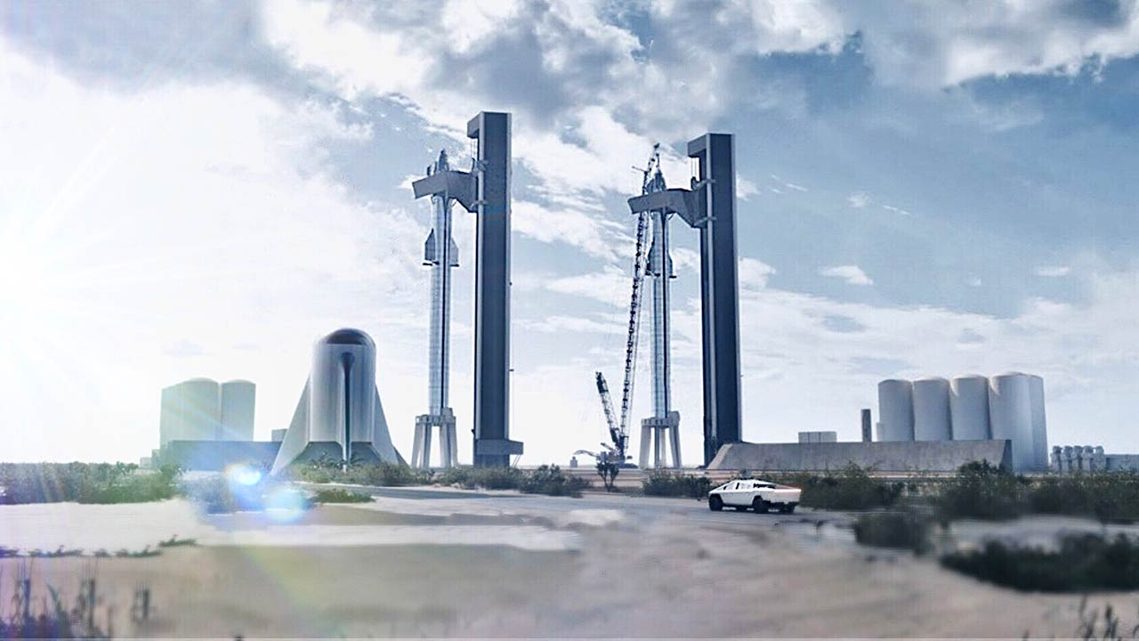 SpaceX, primo test per il braccio meccanico Mechazilla