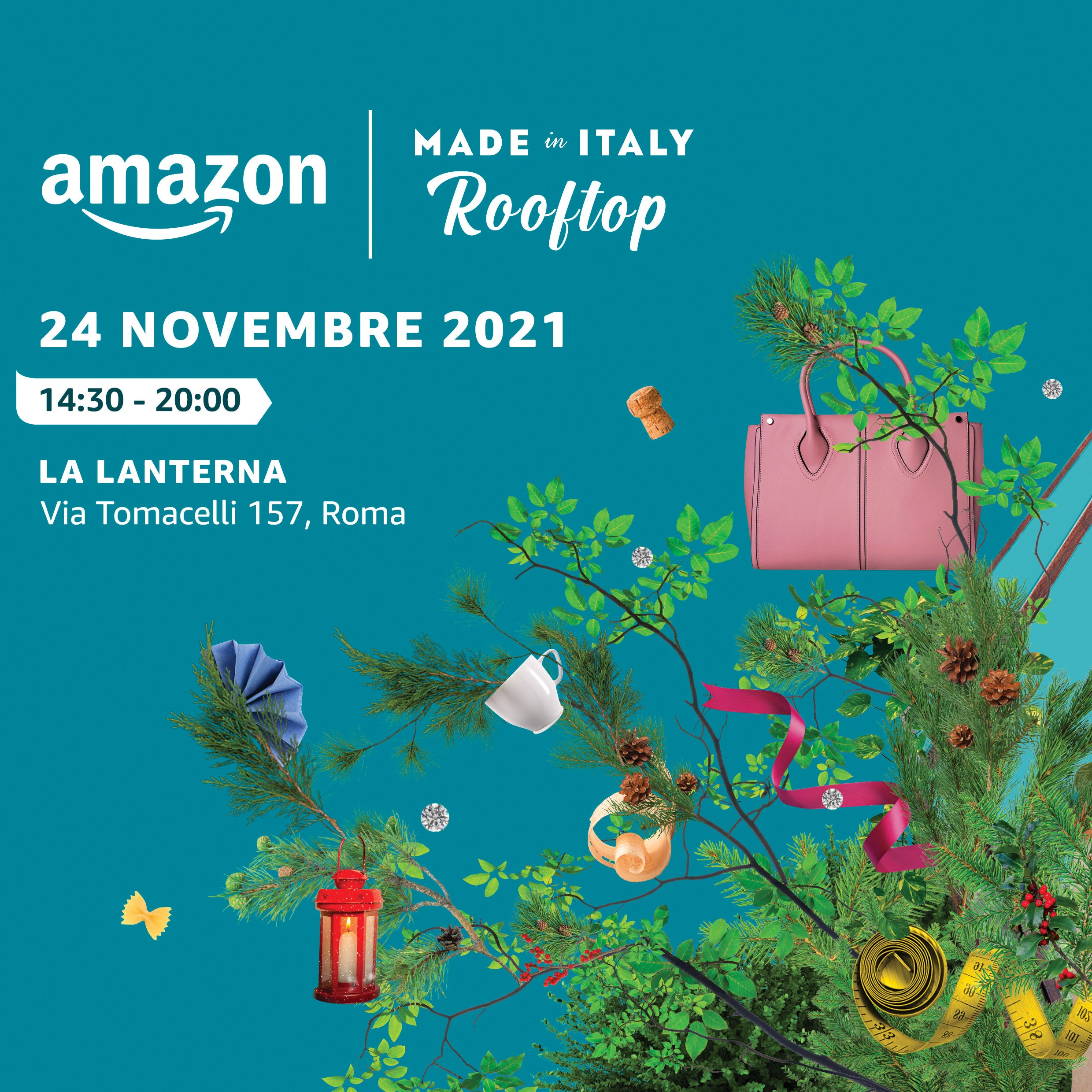 Amazon, il meglio del Made in Italy di scena a Roma