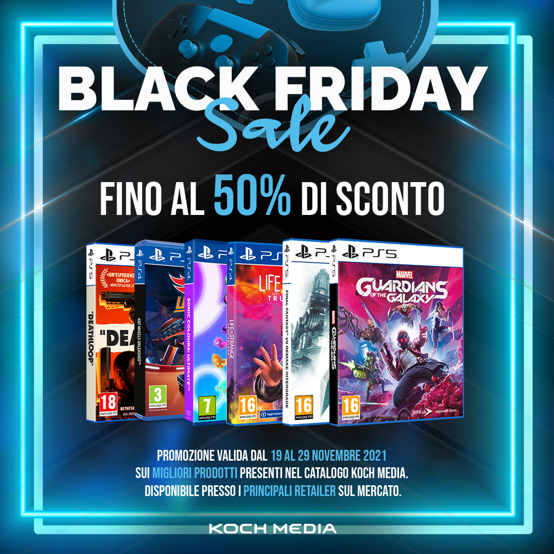 Black Friday: Koch Media sconta molti dei 