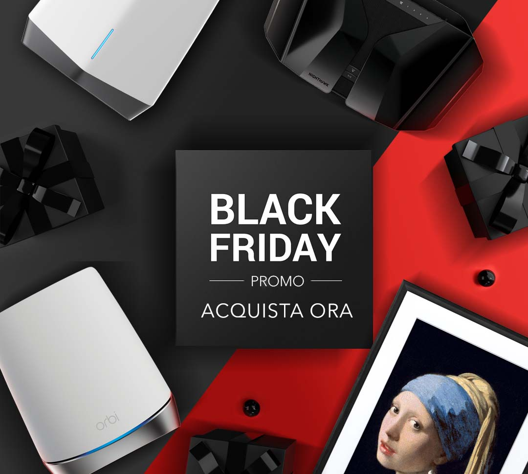 NETGEAR anticipa il Black Friday: offerte sullo Store ufficiale