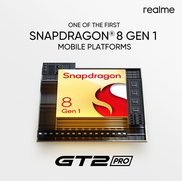 realme GT 2 Pro avrà il nuovo chipset Snapdragon 8 Gen 1