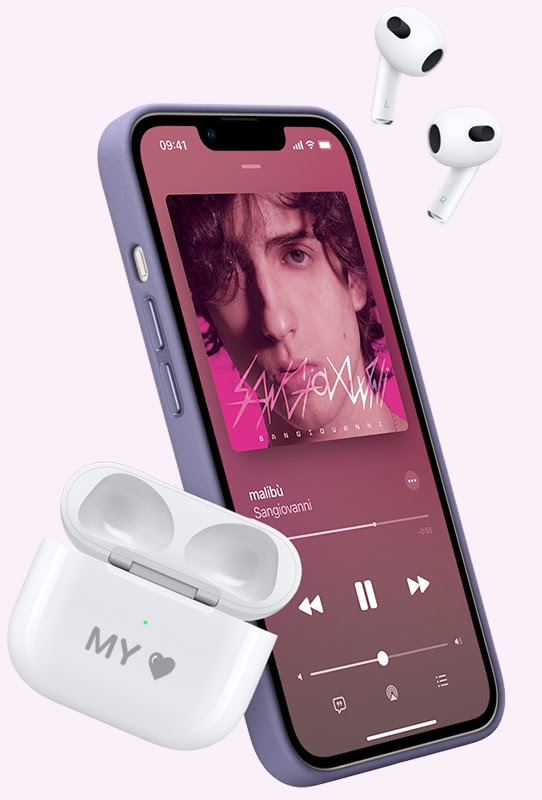 iPhone 13 mini e AirPods 3