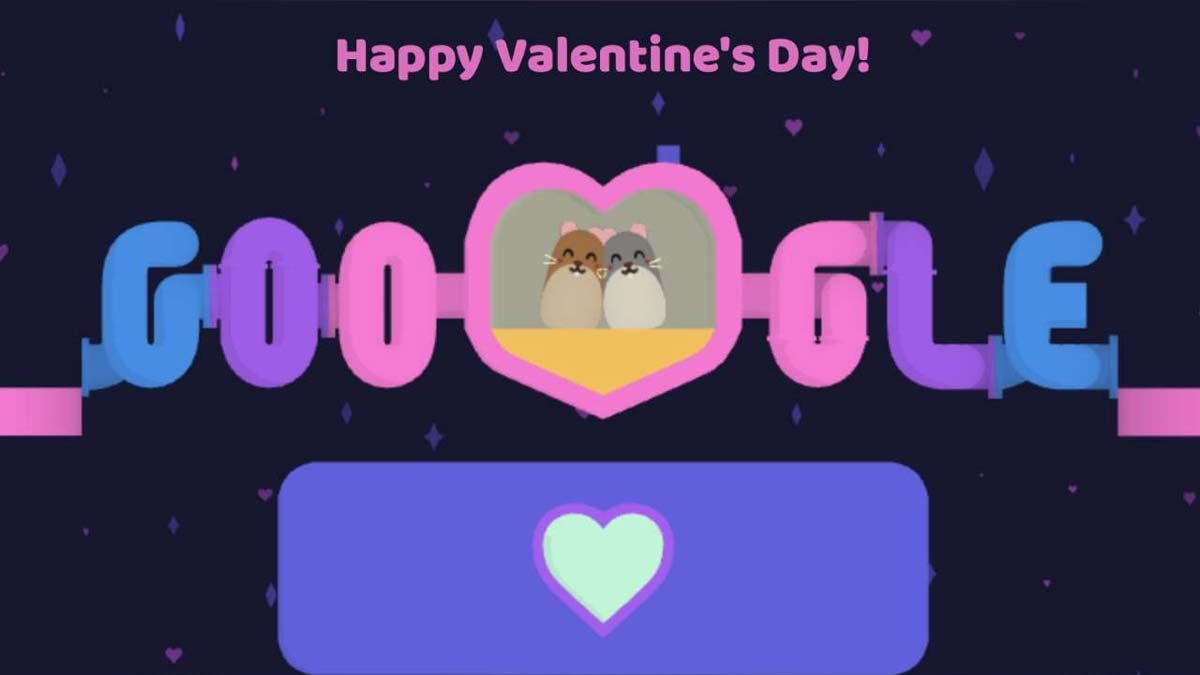 Il Doodle di San Valentino