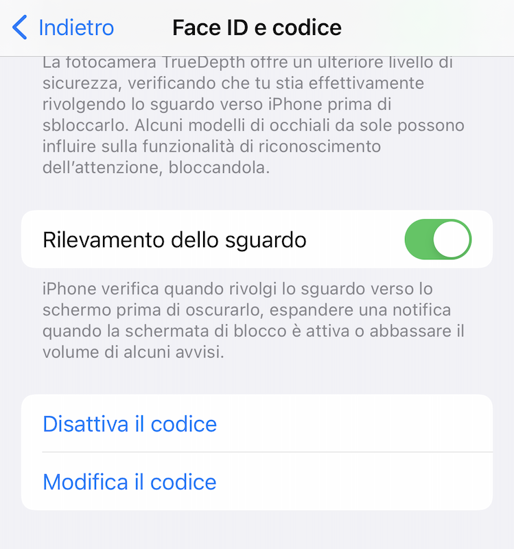 Codice iPhone