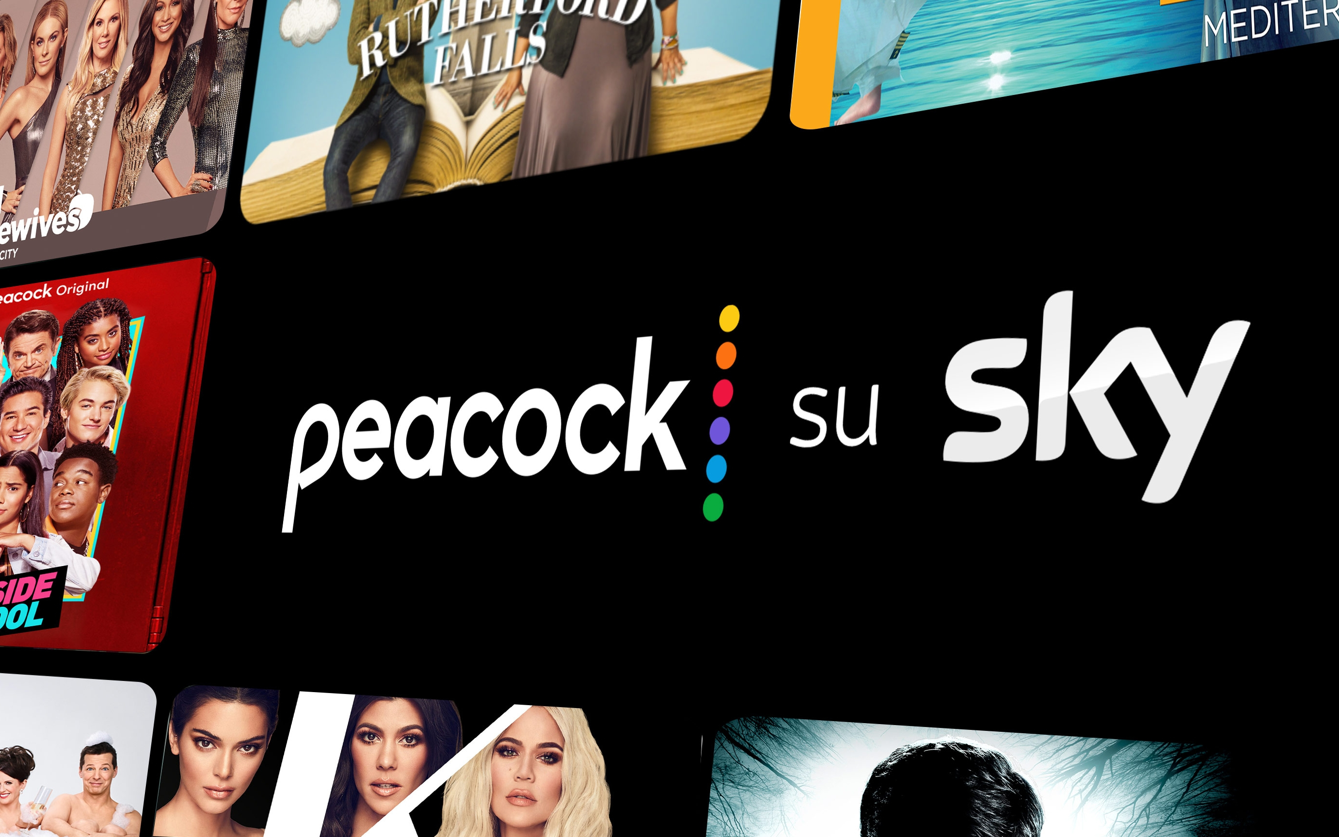 Peacock, da oggi in Italia, su Sky e Now tv