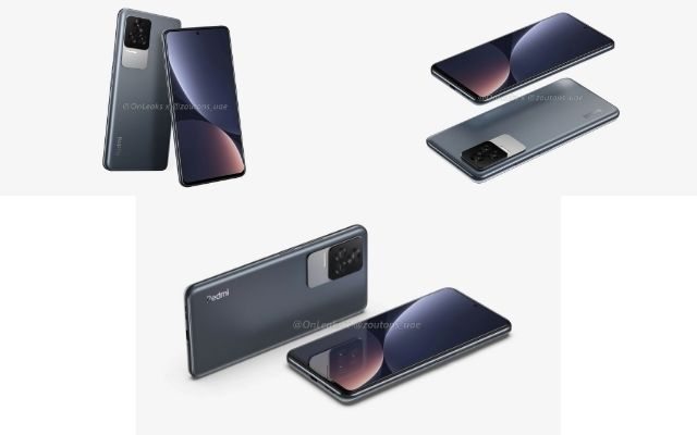 redmi k50 pro leak design specifiche