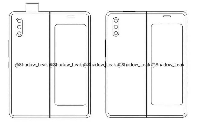 xiaomi smartphone pieghevole brevetto fotocamera pop-up
