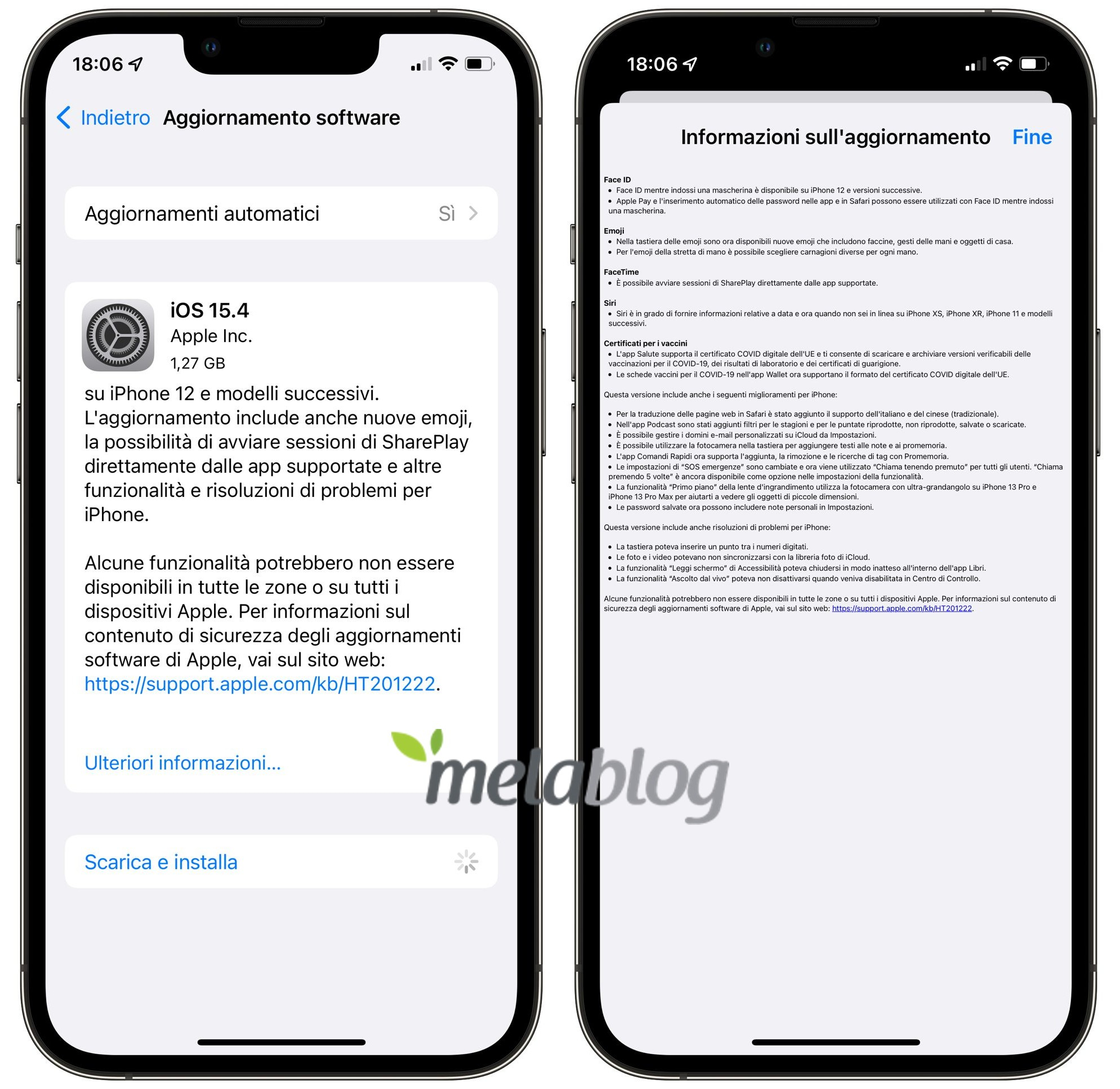iOS 15-4 changelog Melablog
