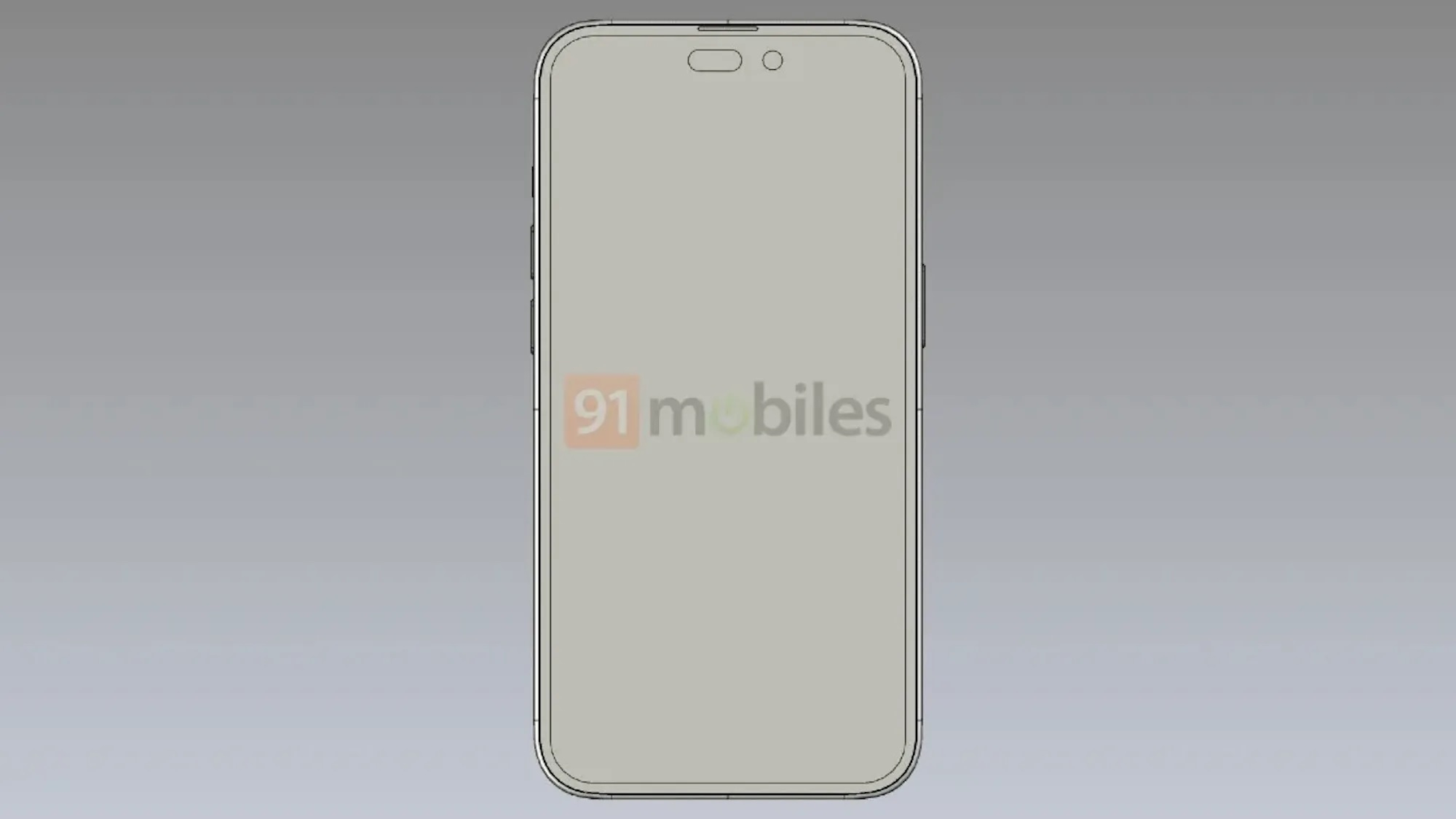 iPhone 14 Pro Render