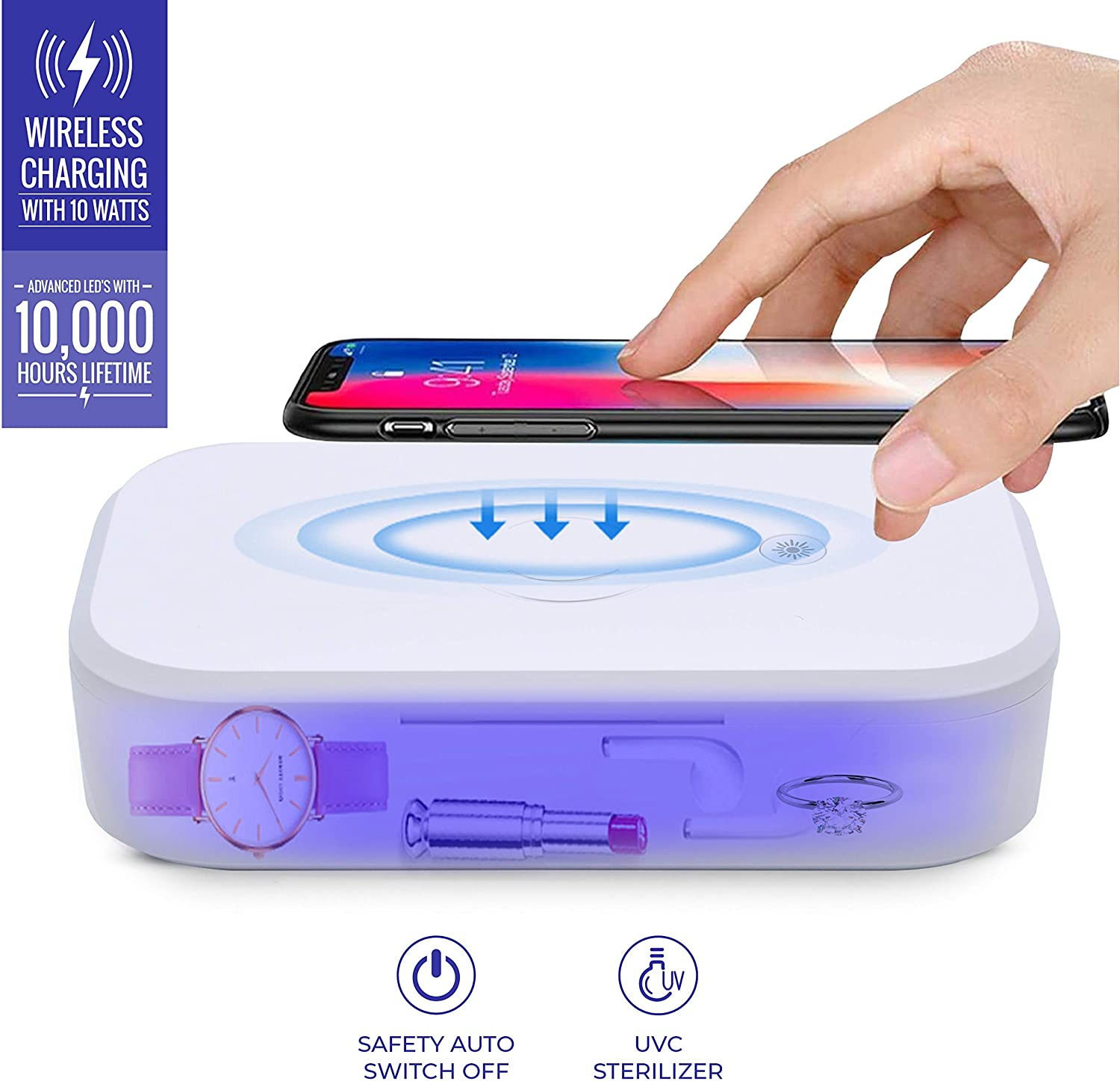 Sterilizza e ricarica in wireless: GENIALATA a 19€ su Amazon