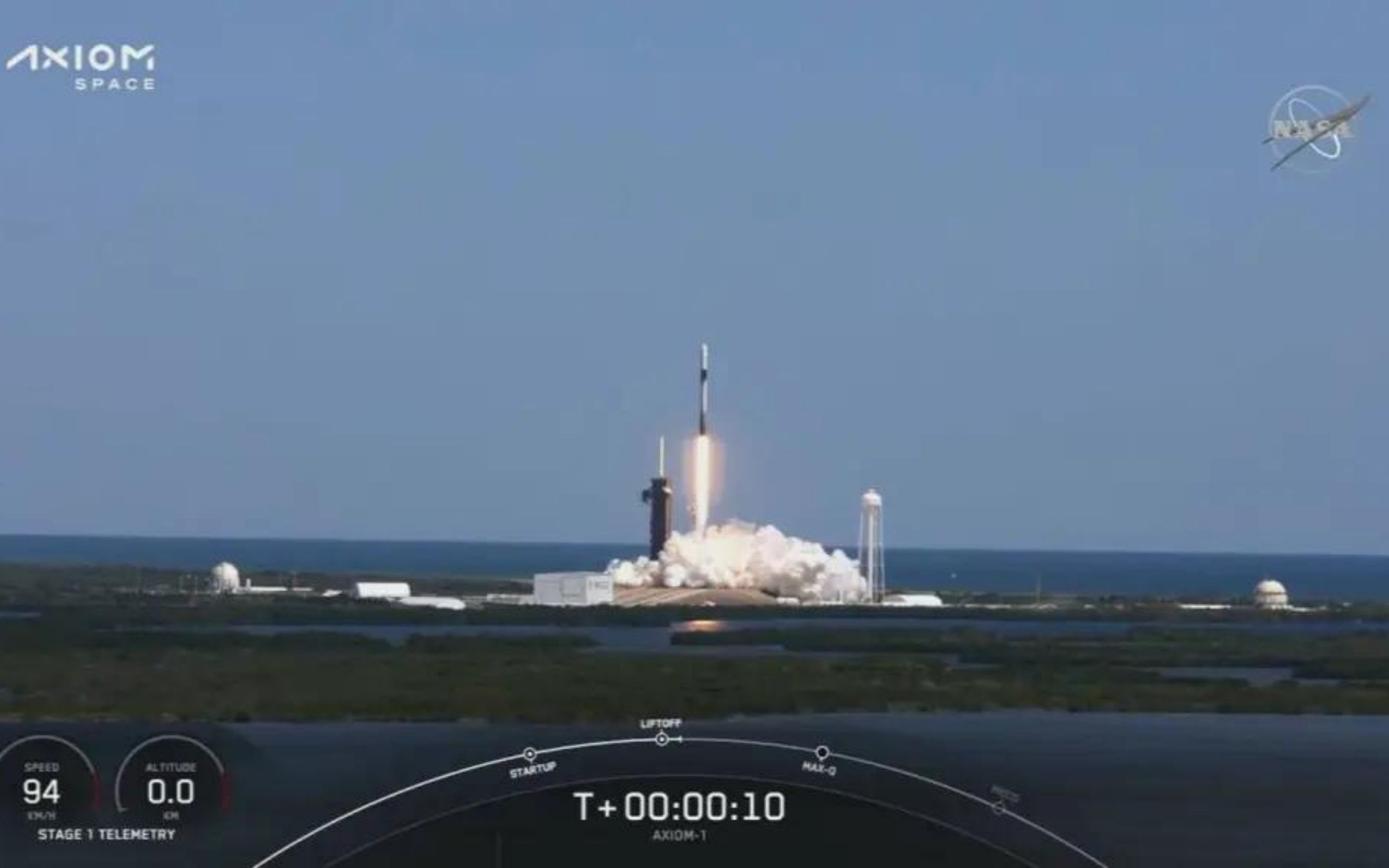 Ax-1: al via la prima missione privata sulla ISS