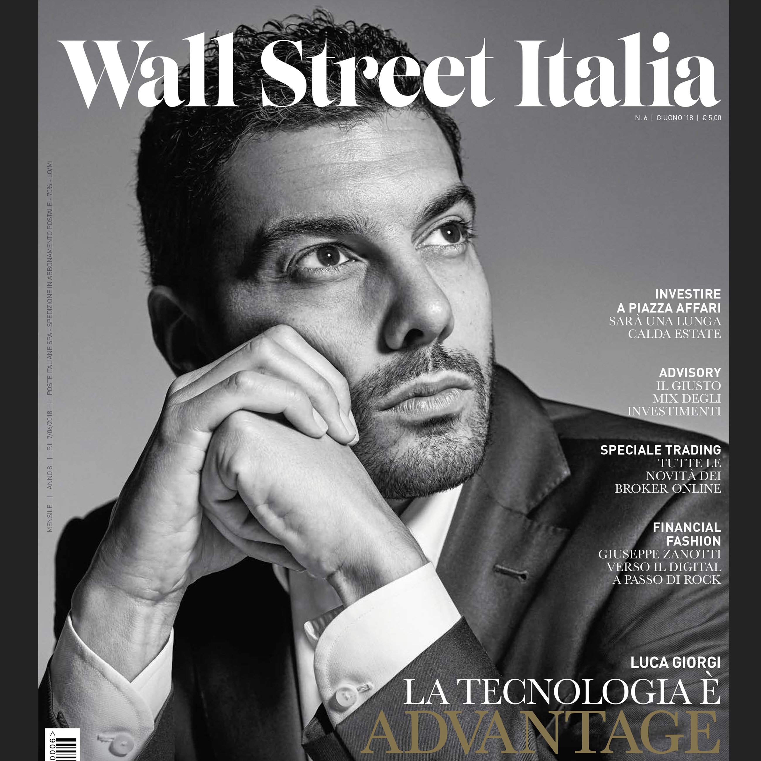 È in edicola il numero di giugno di Wall Street Italia