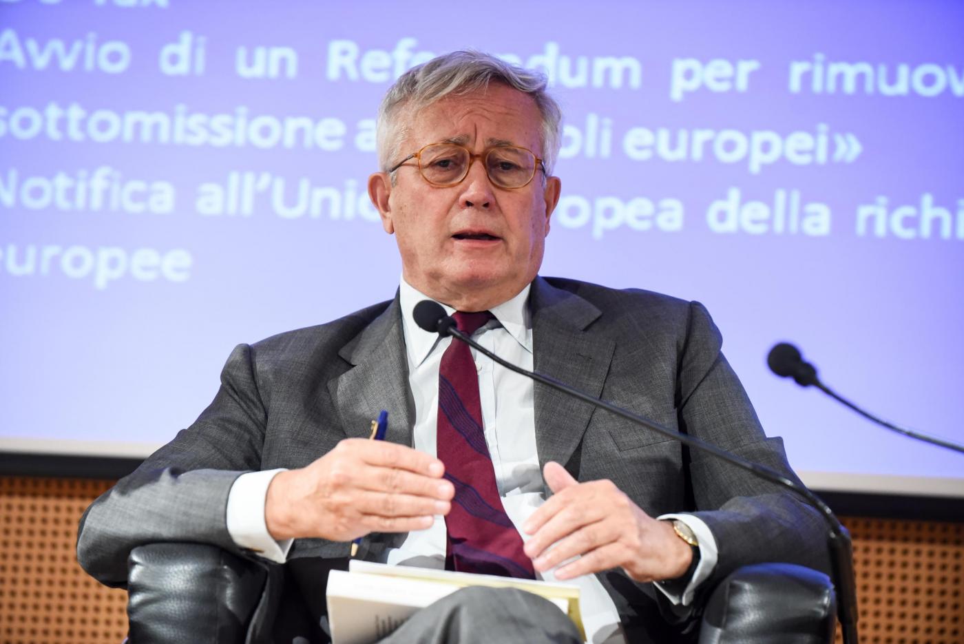 Tremonti: ‘Italia entrò nell’euro per interesse Germania. Cambio negativo lira-euro un pizzino per ingresso’