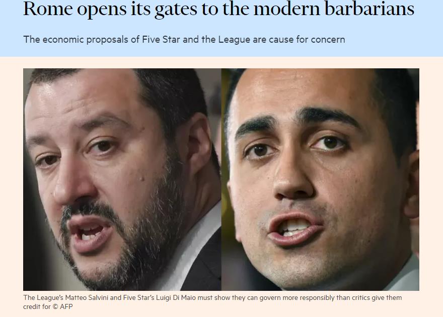 Manovra, Salvini: “Modello Aquarius esteso all’economia”