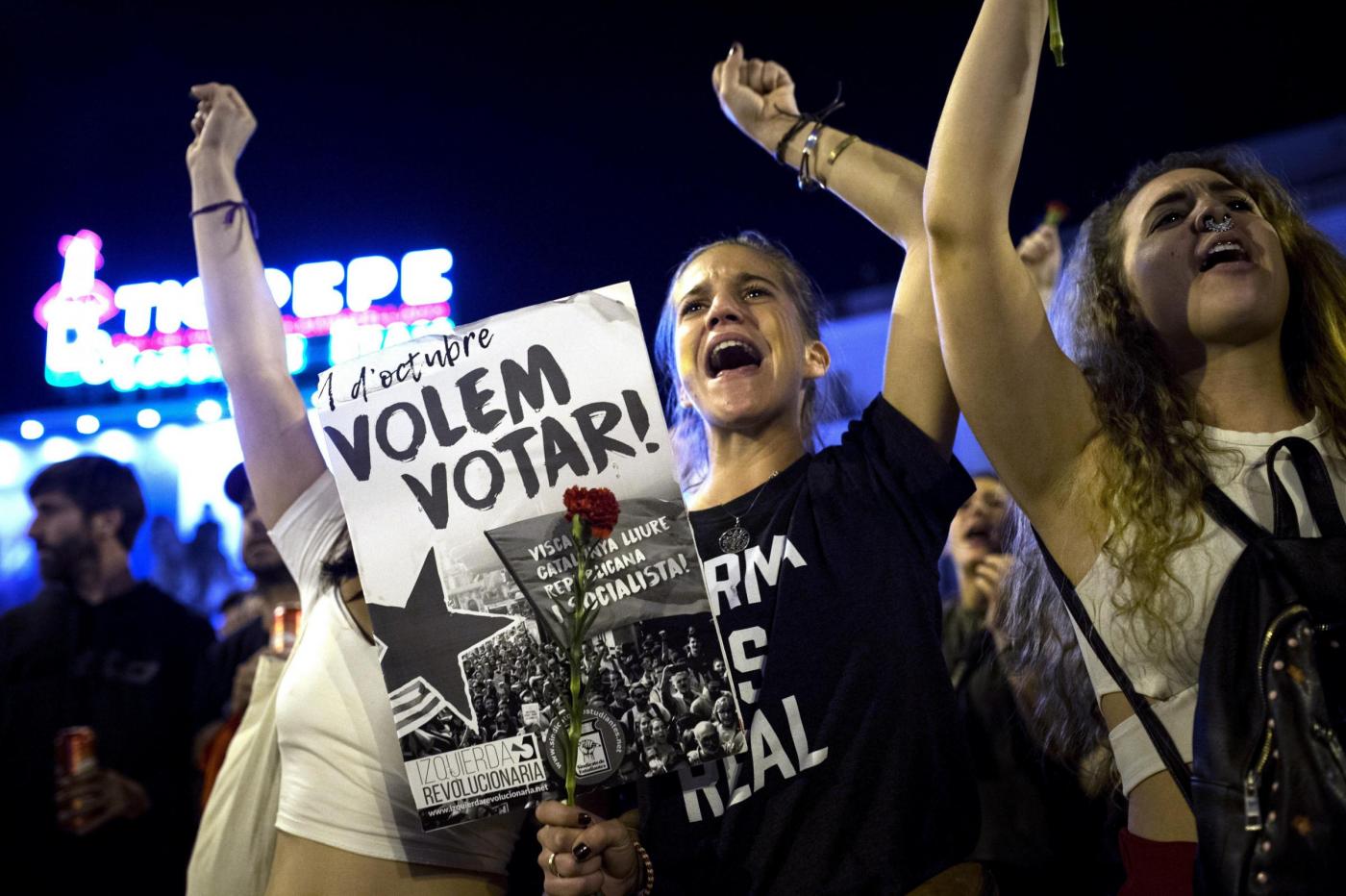 Referendum e violenze in Catalogna, euro perde colpi. Ma le scommesse short record sono su un’altra valuta