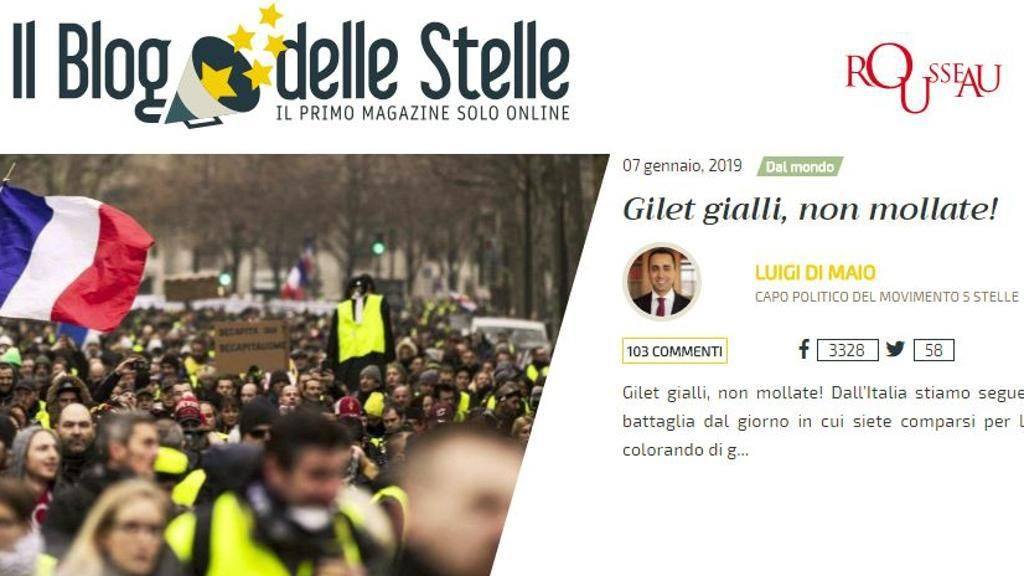 Alta tensione Roma-Parigi, Quai d’Orsay richiama ambasciatore in Italia: ‘attacchi senza precedenti, da fine guerra’