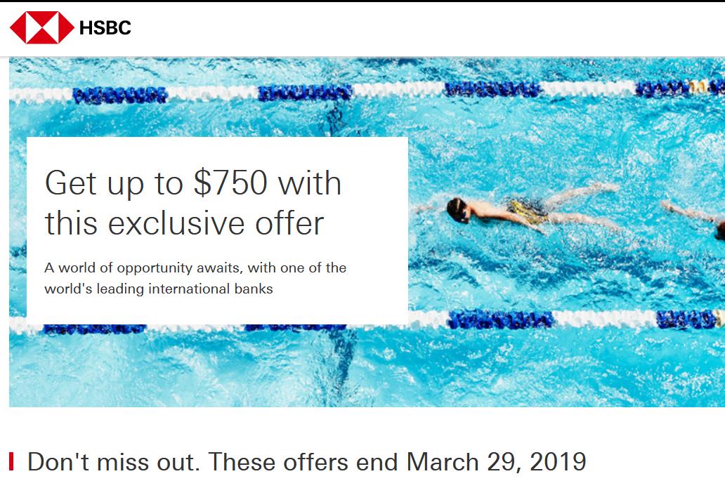 Da HSBC a JP Morgan: bonus fino a $750 se aprite un conto corrente presso queste banche