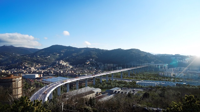Ponte Genova, 12 mesi per la costruzione. Toninelli: pronto per Natale 2019