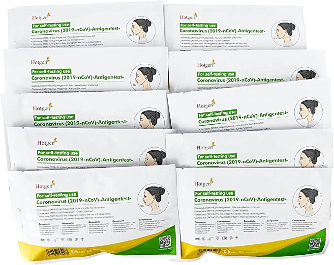 10 test rapidi antigenici anti Covid-19 OFFERTONA Amazon (18€)