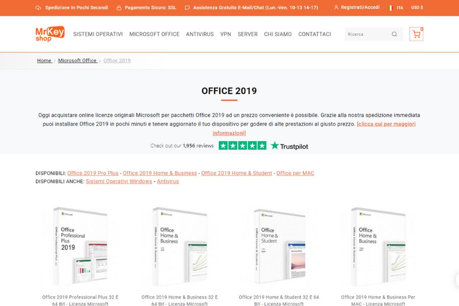 acquistare Office 2019 offerta