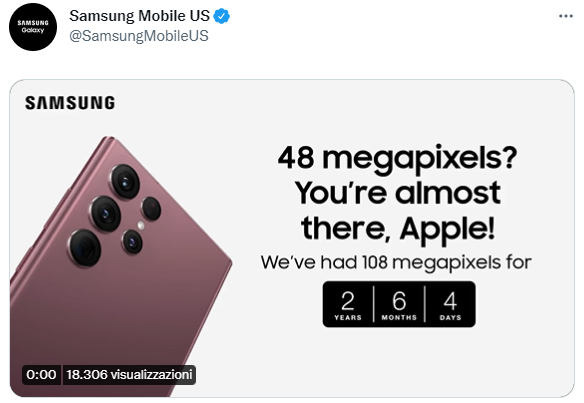 Samsung Galaxy S22 Ultra vs iPhone 14 Pro - Fotocamera