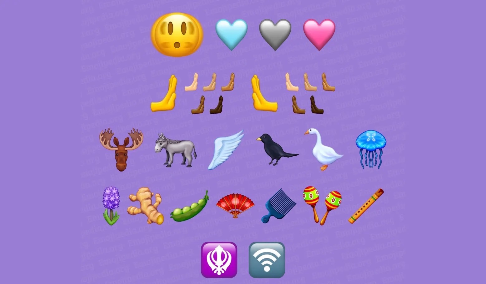 Uccello del malaugurio, batti 5 e gli altri nuovi Emoji in arrivo
